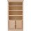 1Pc Practical Miniature Wooden Bookshelf Durable Mini House Accessory 2