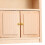 1Pc Practical Miniature Wooden Bookshelf Durable Mini House Accessory 5
