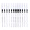 12Pcs Highlighter Eyeliner Pen Eyeshadow Pencil White Makeup Pen 8