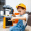 5Pcs Durable Plastic Construction Hat Toy For Kids Party Play 5
