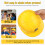 5Pcs Durable Plastic Construction Hat Toy For Kids Party Play 7
