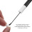 20Pcs Plastic Black And White Spell Casting Sticks 11