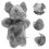 Cartoon Mouse Hand Puppet Soft Plush Interactive Storytelling Puppet 6