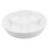 Divided Ceramic Serving Platter: Microwave-Safe 3-Compartment Plate 8