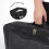 Black Nylon Guitar Effect Pedal Storage Bag with Non-Slip Handle 7
