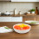 Divided Ceramic Serving Platter: Microwave-Safe 3-Compartment Plate 6