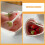 Ceramic Heart Bowl And Spoon Set With Strawberry Pattern 9
