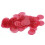 80Pcs Transparent Red Plastic Chips Counting Markers Supplies 10