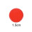 80Pcs Transparent Red Plastic Chips Counting Markers Supplies 2