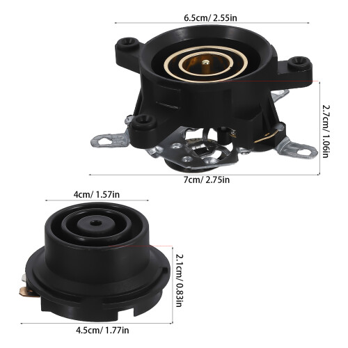 2Pcs Temperature Control Base Socket For Electric Kettle Replacement 2
