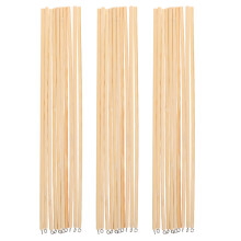 30Pcs Wooden Puppet Rods 20Cm Beige For Small And Large Hand Puppets