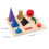 One Set Wooden 3D Jigsaw Puzzle For Learning Grammar And 2