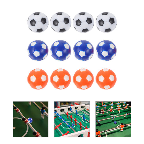12Pcs Replacement Foosball Table Balls For Tabletop Soccer Game 2