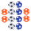 12Pcs Replacement Foosball Table Balls For Tabletop Soccer Game 7