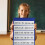 Tabletop Pocket Chart Self-Standing With White Cards 11