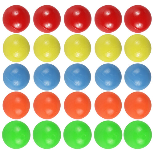 100Pcs Small Colored Balls Kids Math Teaching Tool Educational Toy