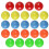 100Pcs Small Colored Balls Kids Math Teaching Tool Educational Toy 9