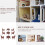 4 Sets Mini Table Chair Set Model Living Room Accessory 10