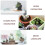 4 Sets Mini Table Chair Set Model Living Room Accessory 9