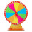 Roulette Wheel Game For Carnival Party Fortune Rotating 1