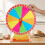 Roulette Wheel Game For Carnival Party Fortune Rotating 7