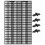 1 Set Aquarium Isolation Panel Lattice Plate 30x15cm Black 4 Pcs 1