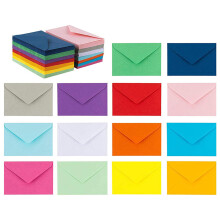 50 Pièces Porte-Cartes Colorés Pour Photos Et Lettres