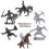 Mini Figurines Set Sand Table Soldier Decor 11