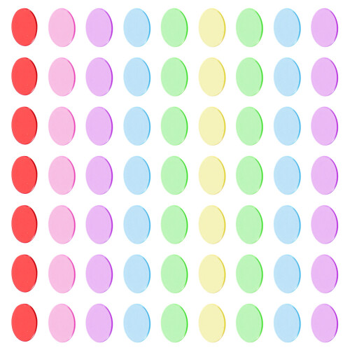 300Pcs Colorful Chips Markers For Game Counters