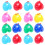24Pcs Castanets Percussion Instruments Kids Educational Toys Assorted 1