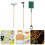3Pcs Mini Gardener Tools Set Spade Rake Hoe For Kids 10