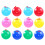 24Pcs Castanets Percussion Instruments Kids Educational Toys Assorted 6