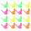16Pcs Colorful Plastic Bird Shaped Whistle Party Props 1