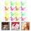 16Pcs Colorful Plastic Bird Shaped Whistle Party Props 2