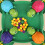 24Pcs Replacement Balls For Frog Game Solid And Assorted Color Marbles 4