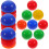 20Pcs Small Colorful Hollow Activity Balls For Fun Games 10