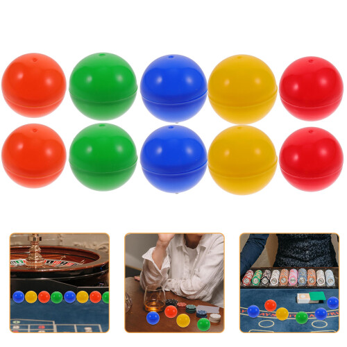 20Pcs Small Colorful Hollow Activity Balls For Fun Games 2