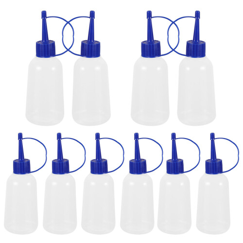 10Pcs Precision Tip Glue Application Bottles