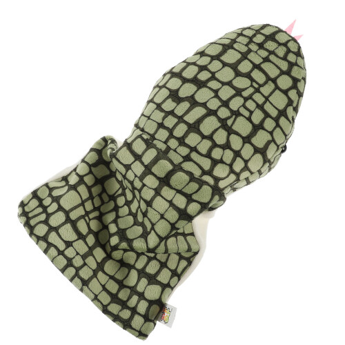 Plush Snake Hand Puppet With Movable Mouth Plaything