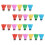 36Pcs Kids Plastic Shuttlecocks For Exercise And Play Assorted Colors 1