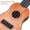 Miniature Plastic Ukulele Toy Musical Instrument Model 10