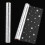 Cellophane Wrap 3 Mil Snowflake 3000X80Cm For Gift Baskets Crafts 10