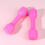 4 Dumbbell Ottagonali in per Bambini Rosa 4