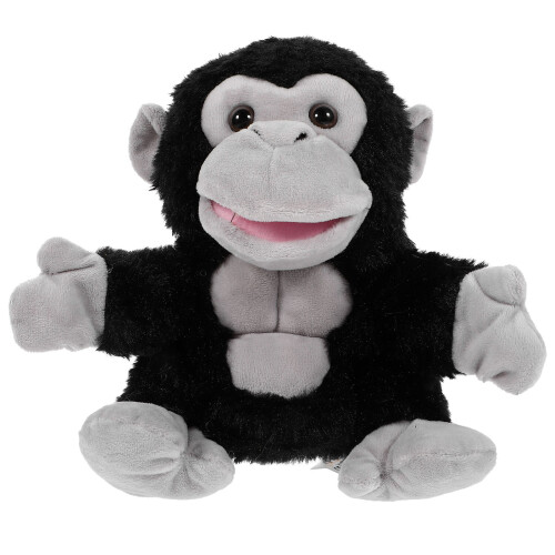 Gorilla Hand Puppet Stuffed Animal Plush Toy