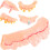 5Pcs Fake Teeth Gnarly Vampire Denture For Halloween Party 1