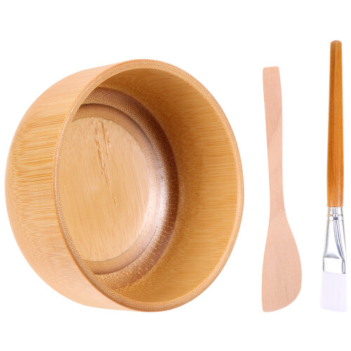 Set Maschera Te con e Ciotola