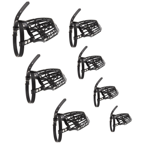 Set 7 In Cane Con Cinghia Regolabile Pu