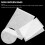 Dustproof Bags Protector Storage Bag White 1 Set 50pcs 7