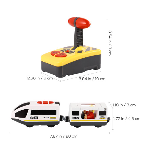 Train Électrique Mini Télécommandé Jouet Éducatif Pour Enfants 1