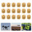 20 Pcs Copper Pinion 9 Tooth 2mm Thickness Small Modulus Gear 7